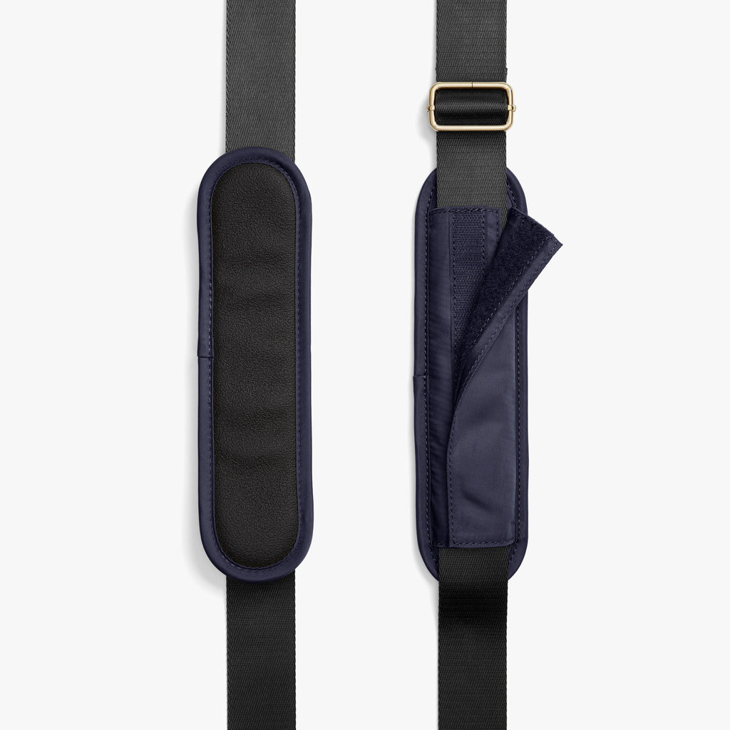 Strap Padding - O.G. 2 - Nylon - Deep Navy / Gold / Camel - Shoulder Bag - Lo & Sons