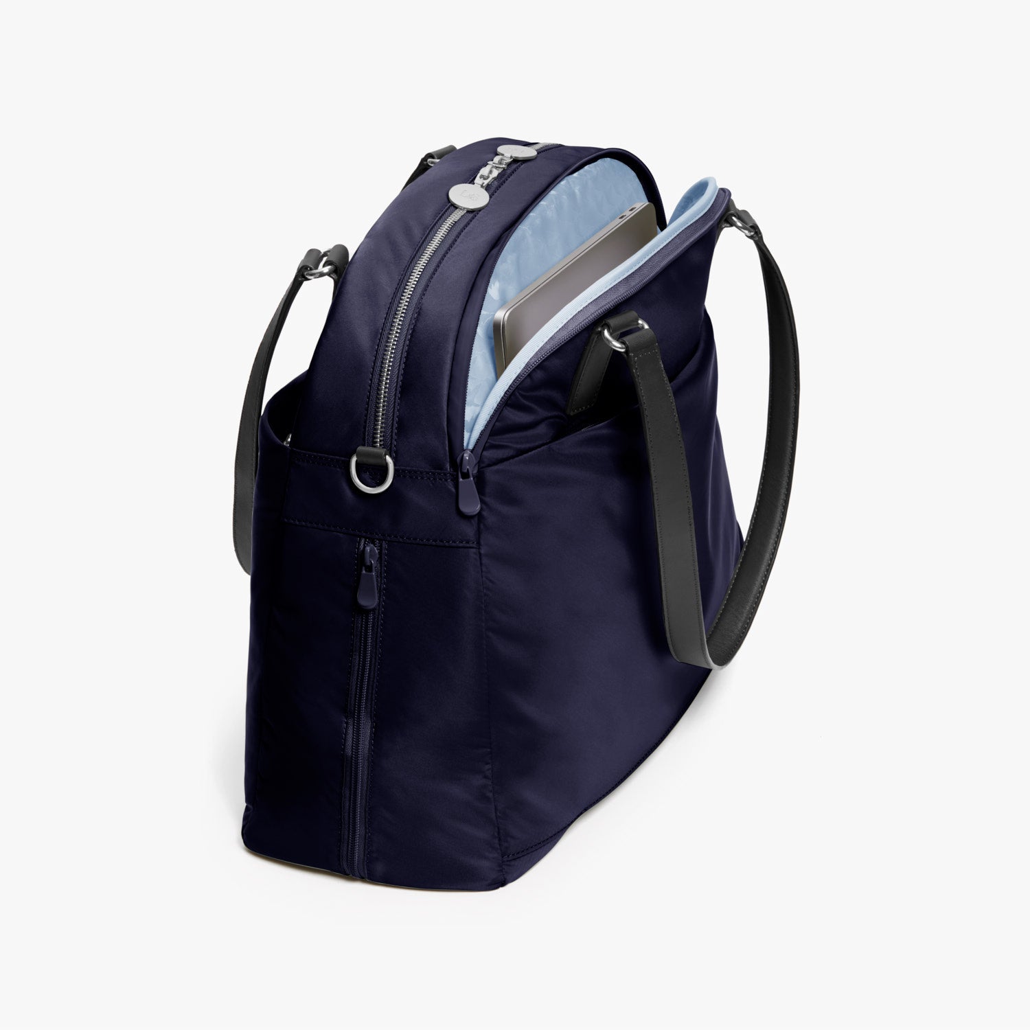 Laptop - O.G. 2 - Nylon - Deep Navy / Silver / Azure - Shoulder Bag - Lo & Sons