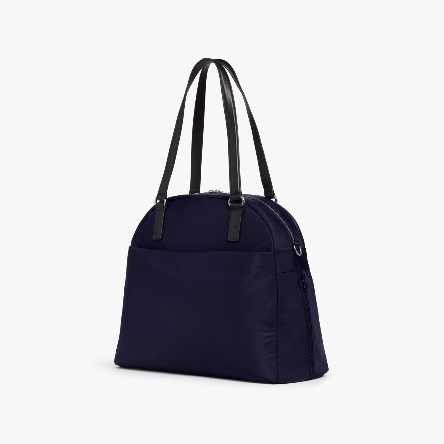 Side - O.G. 2 - Nylon - Deep Navy / Silver / Azure - Shoulder Bag - Lo & Sons