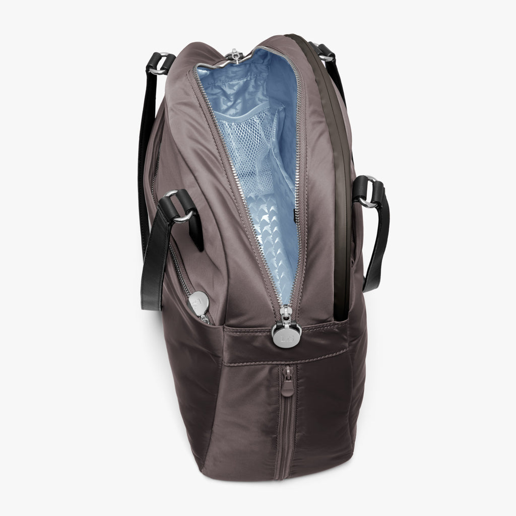 Interior Empty Side B - O.G. 2 - Nylon - Grey / Silver / Azure - Shoulder Bag - Lo & Sons