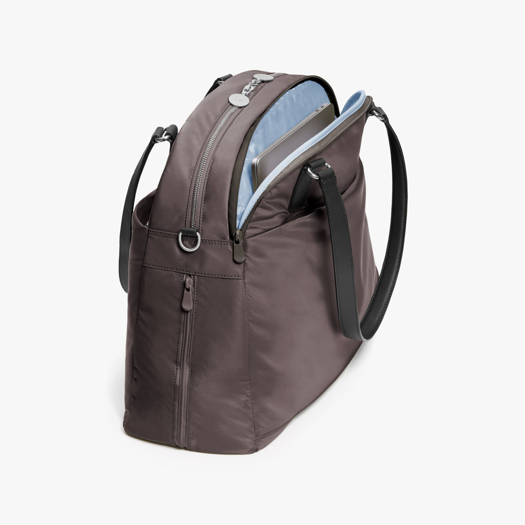 Laptop - O.G. 2 - Nylon - Grey / Silver / Azure - Shoulder Bag - Lo & Sons