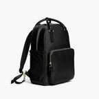 Side - Rowledge - Nylon - Black / Gold / Camel - Backpack - Lo & Sons