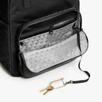 Pocket - Rowledge - Nylon - Black / Gunmetal / Grey - Backpack - Lo & Sons