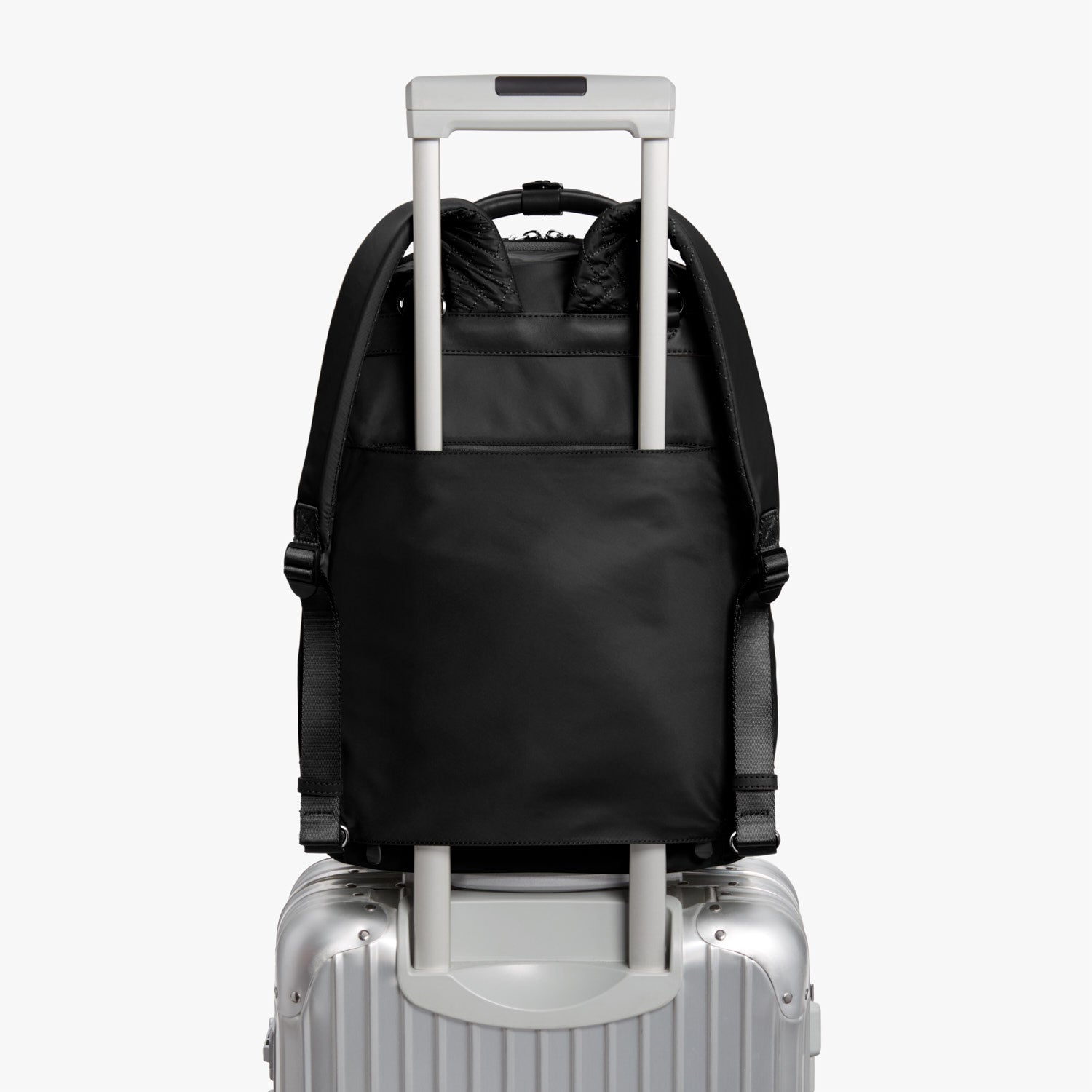 Luggage - Rowledge - Nylon - Black / Gunmetal / Grey - Backpack - Lo & Sons