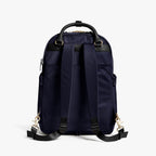 Back - Rowledge - Nylon - Deep Navy / Gold / Camel - Backpack - Lo & Sons