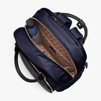 Interior Empty - Rowledge - Nylon - Deep Navy / Gold / Camel - Backpack - Lo & Sons