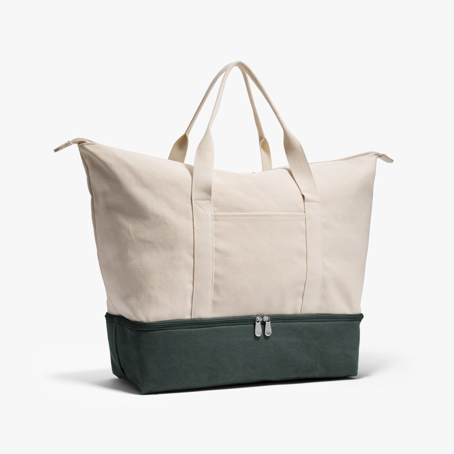Side - The Catalina - Washed Canvas - Forest Green Colorblock - Weekender - Lo & Sons