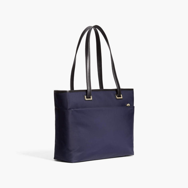 The Seville Aire Tote - DeepNavy/Gold/Grey – Lo & Sons