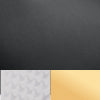 Dark Grey Exterior / Gold Hardware / Grey Interior
