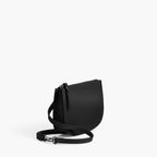 Side - Waverley 2 - Saffiano Leather - Black / Gunmetal / Grey - Crossbody Bag - Lo & Sons
