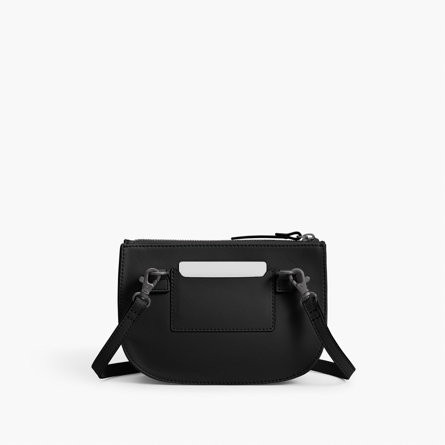 Back - The Waverley 2 - Nappa Leather - Black / Gunmetal / Grey - Crossbody - Lo & Sons