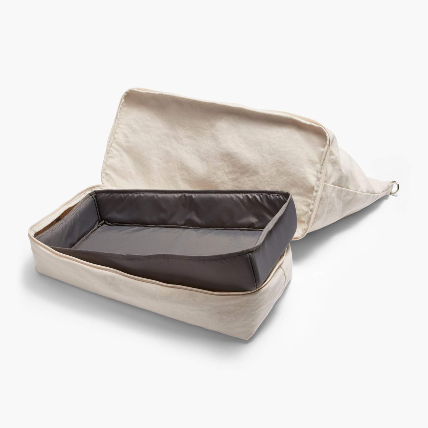 Bottom Empty - The Catalina Deluxe - Organic Canvas - Natural - Weekender - Lo & Sons