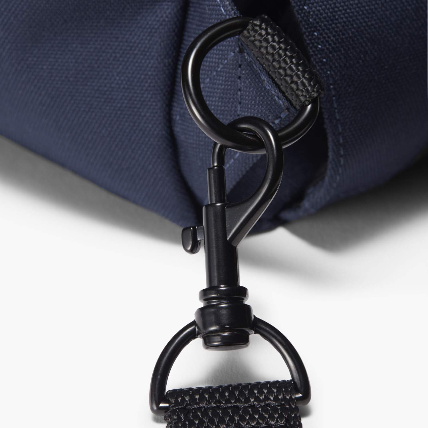 Clasp Detail - Edgemont - 600D Recycled Poly - Navy - Backpack - Lo & Sons