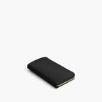 Front - The Leather Wallet - Nappa Leather - Black / Gold / Grey - Small Accessory - Lo & Sons