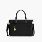 Front - The Brookline - Nylon - Black / Gold / Lavender - Tote - Lo & Sons