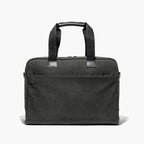 Front - The Cambridge - Waxed Twill - Charcoal - Briefcase - Lo & Sons