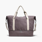 Front - The Catalina Deluxe - Eco Friendly Canvas - Thistle - Weekender - Lo & Sons