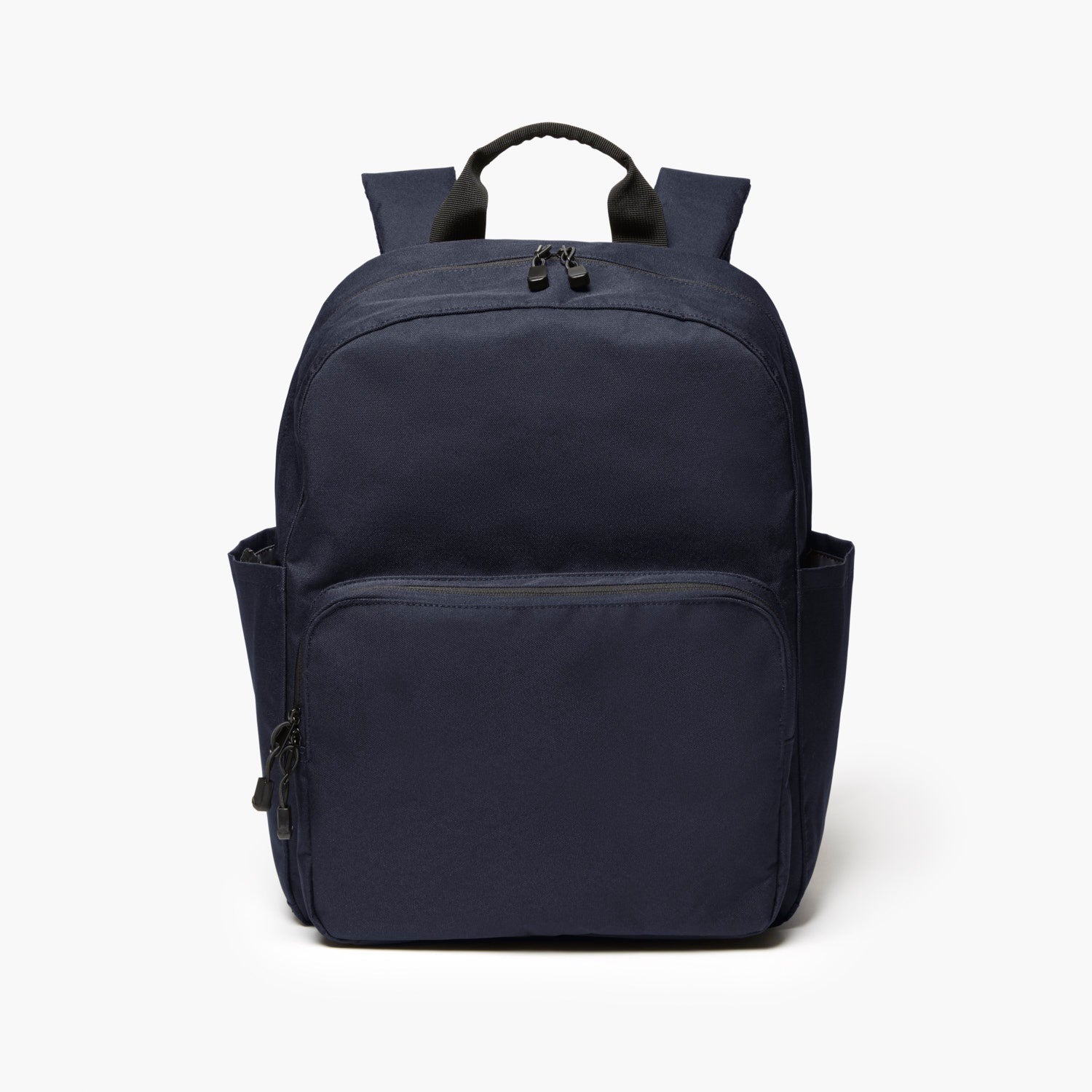Front - The Hanover Deluxe - 600D Recycled Poly - Navy - Backpack - Lo & Sons