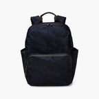 Front - The Hanover Deluxe - 600D Recycled Poly - Navy Camo - Backpack - Lo & Sons