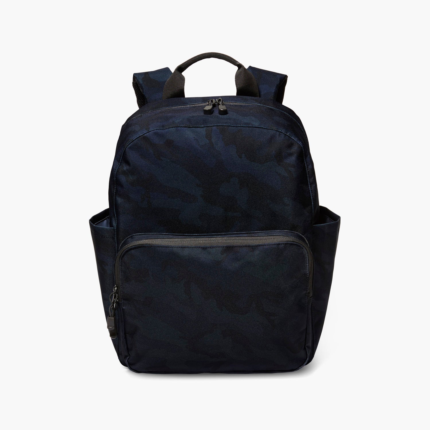 Front - The Hanover Deluxe - 600D Recycled Poly - Navy Camo - Backpack - Lo & Sons