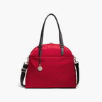 Front - The O.G. and O.M.G. - Nylon - Crimson Red / Gold / Camel - Shoulder Bag - Lo & Sons