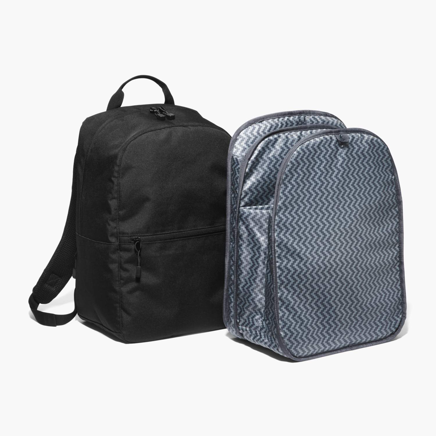 Insert And Exterior - The Hanover - 600D Recycled Poly - Onyx - Backpack - Lo & Sons