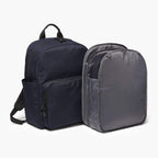 Insert And Exterior - The Hanover Deluxe - 600D Recycled Poly - Navy - Backpack - Lo & Sons