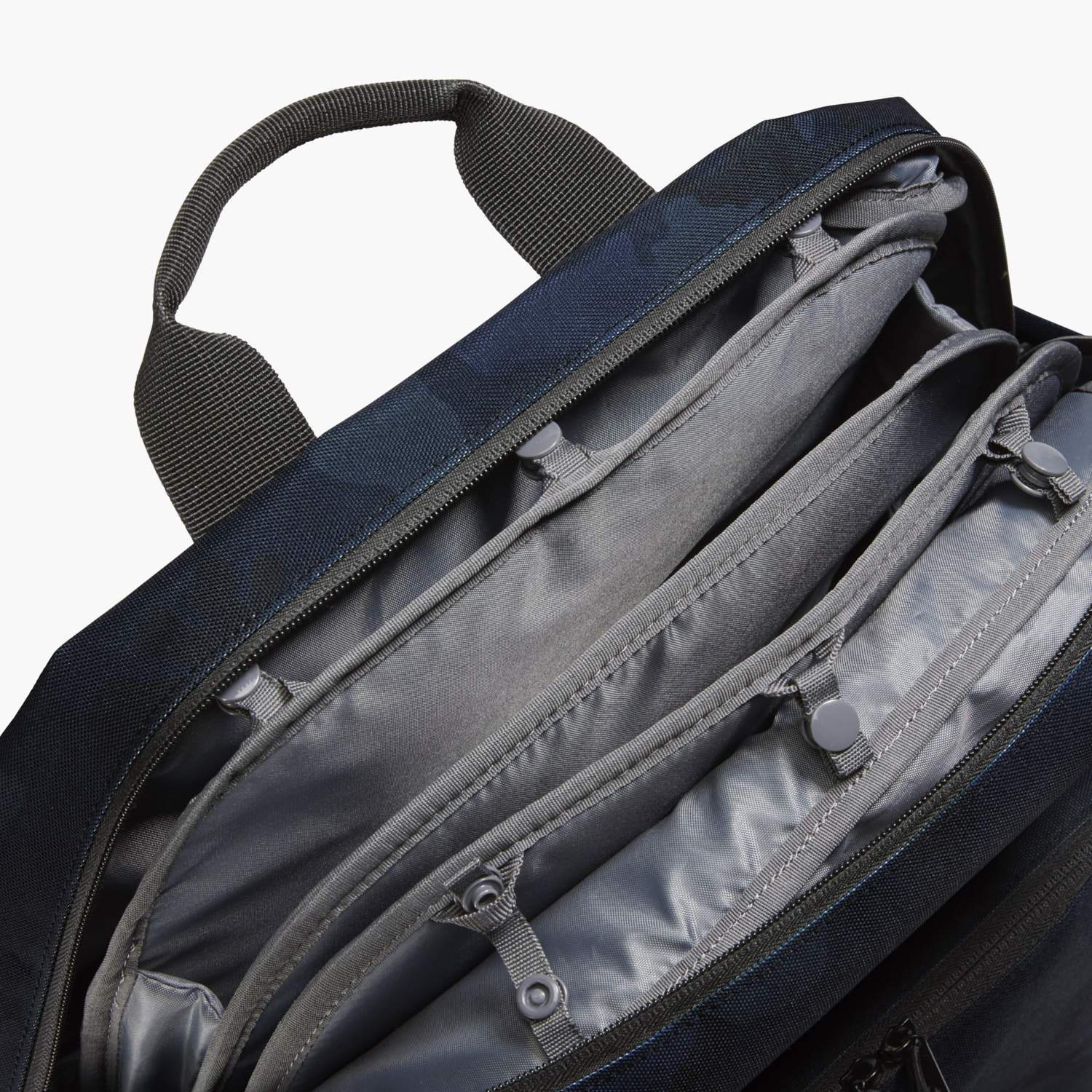 Insert Clip - The Hanover Deluxe - 600D Recycled Poly - Navy Camo - Backpack - Lo & Sons