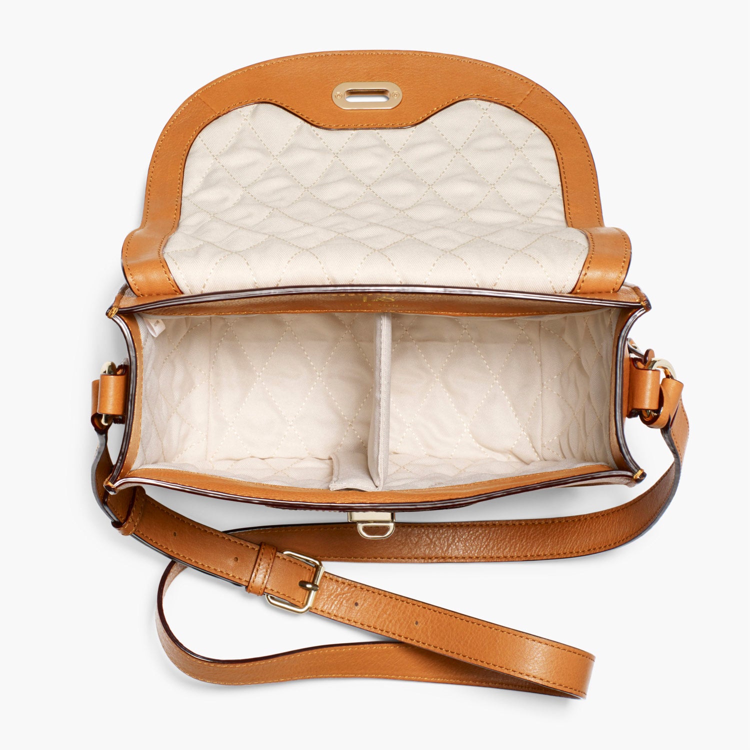 Interior Empty - The Claremont - Full Grain Leather - Sienna - Crossbody - Lo & Sons