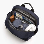 Interior Packed - The Hanover Deluxe - 600D Recycled Poly - Navy - Backpack - Lo & Sons