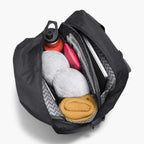 Interior Packed - The Hanover - 600D Recycled Poly - Onyx - Backpack - Lo & Sons