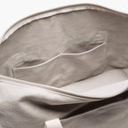 Interior Pockets - The Catalina Deluxe - Washed Canvas - Dove Grey - Weekender - Lo & Sons