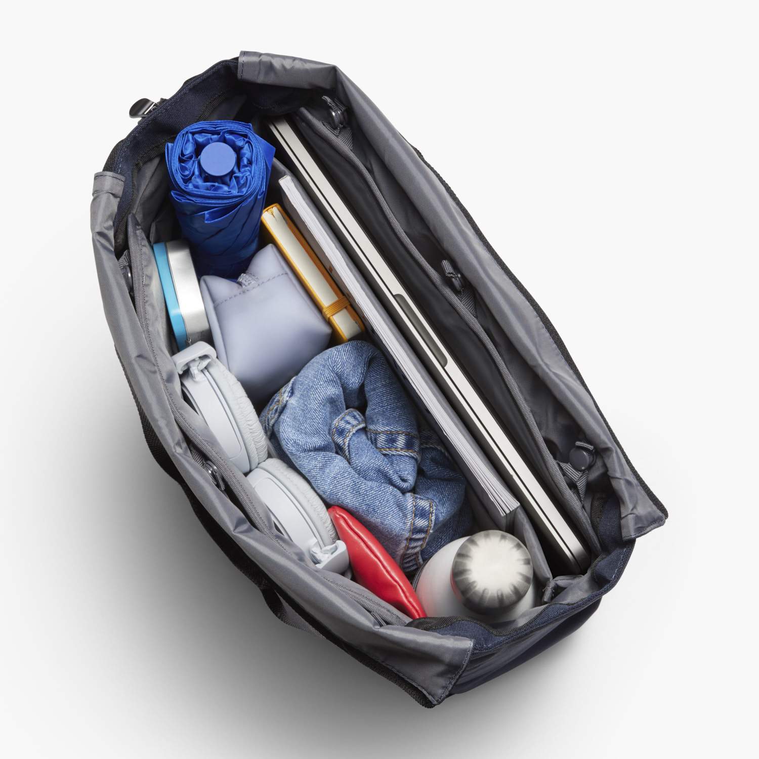 Interior Props - Edgemont - 600D Recycled Poly - Navy - Backpack - Lo & Sons