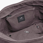 Interior Zip Pocket - The Catalina Deluxe Tote - Eco Friendly Canvas - Thistle - Tote - Lo & Sons