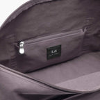 Interior Zip Pocket - The Catalina Deluxe - Eco Friendly Canvas - Thistle - Weekender - Lo & Sons