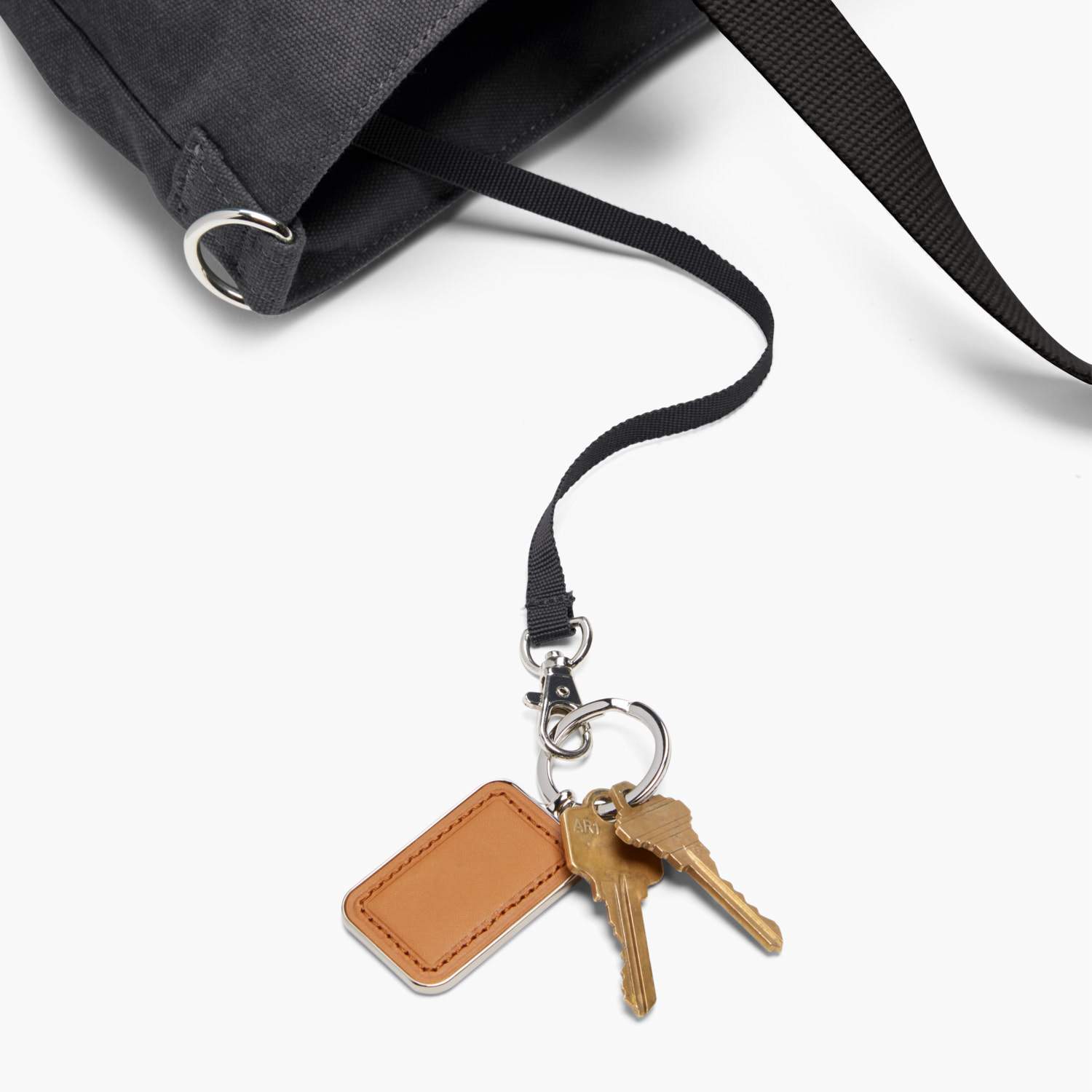Key Leash - The Catalina Deluxe Tote - Eco Friendly Canvas - Midnight Ash - Tote - Lo & Sons