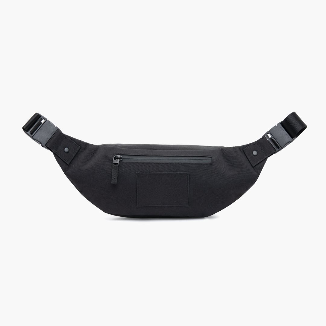 Back - Bond - 600D Recycled Poly - Black / Light Grey - Fanny pack - Lo & Sons