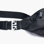 Buckle - Bond - Sheepskin Leather - Black / Black / Grey - Crossbody Bag - Lo & Sons