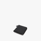 Profile - Small Wallet - Saffiano Leather - Black / Silver / Grey - Small Accessory - Lo & Sons