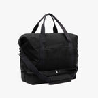 Side - The Catalina Deluxe  - Organic Canvas - Black - Weekender - Lo & Sons