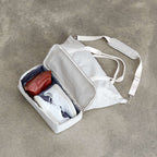 Shoes bottom pocket  - Catalina Deluxe - Organic Canvas - Dove Grey - Weekender - Lo & Sons