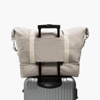 Suitcase sleeve  - Catalina Deluxe - Organic Canvas - Dove Grey - Weekender - Lo & Sons