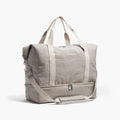 Side  - Catalina Deluxe - Organic Canvas - Dove Grey - Weekender - Lo & Sons
