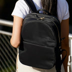 Worn on one shoulder - Beacon - Nylon - Black / Gold / Lavender - Backpack - Lo & Sons