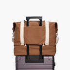 Suitcase handle  - Catalina Deluxe  -  Eco Friendly Canvas - Golden Brown - Weekenders - Lo & Sons
