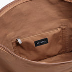 Zip pockets - Catalina Deluxe  -  Eco Friendly Canvas - Golden Brown - Weekenders - Lo & Sons