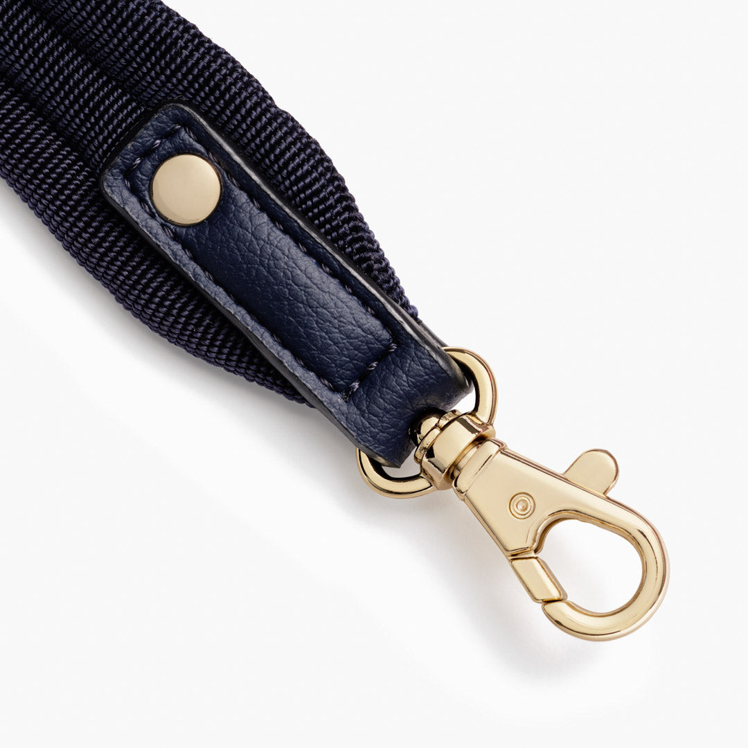Key Leash - Nouvelle - Recycled Nylon - Navy - Crossbody Bags - Lo & Sons