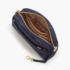 Interior Open - Nouvelle - Recycled Nylon - Navy - Crossbody Bags - Lo & Sons