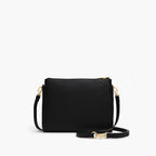 Worn as belt bag - Pearl - Cactus Leather - Black / Gold / Camel - Crossbody Bag - Lo & Sons