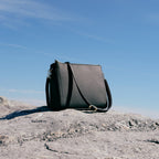 On rocks - Pearl - Cactus Leather - Black / Gold / Camel - Crossbody Bag - Lo & Sons